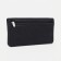 Women's wallet on magnets, black color