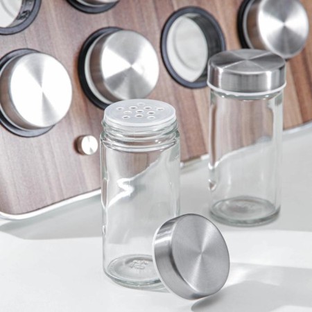 Speak for spices on the stand "Modern", 29 × 12 × 18.5 cm, capacity, 90 ml, 4 × 9.5 cm, 8 pcs-3