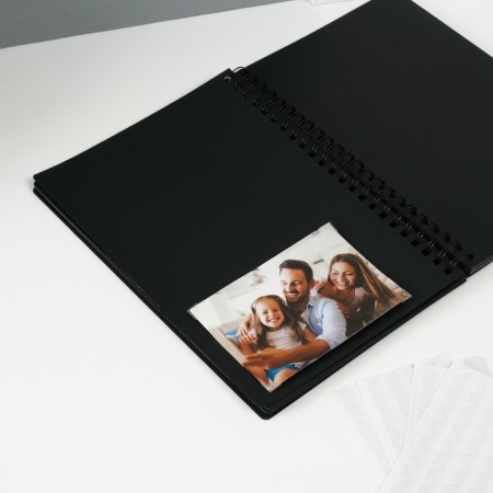 Photo album Brauberg Black Line, size 22x30 cm, 24 black sheets-14