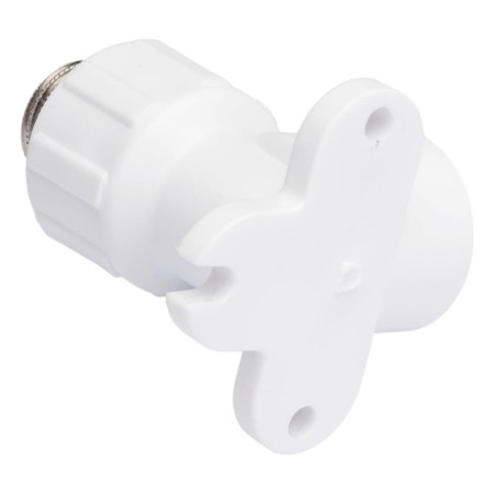 The square "Politek", polypropylene, 20 mm x 1/2 "mm, external thread-1