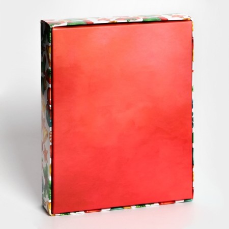 New Year. Box under 12 sweets "Happy New Year", 19 x 15 x 3.6 cm, confectionery packaging-2