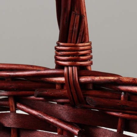 A set of baskets, 43x32x16/43 cm, 37x26x14/37 cm, 31x20x12/35 cm, 3 pcs, willow-4