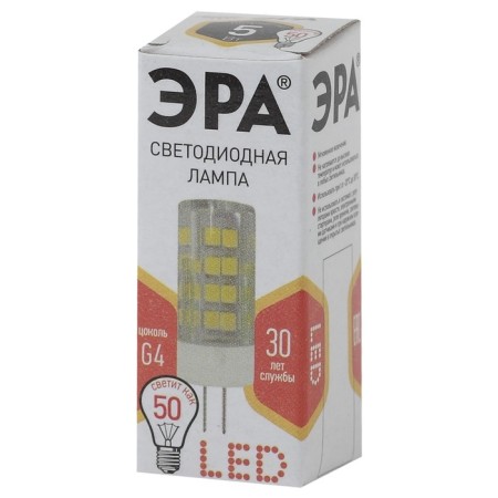 LED LED era Standard "Capsula", 5 W, G4, 400 lm, 2700k, glow warm white-2