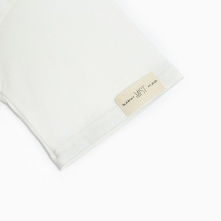 Women's T -shirt MIST OLD SCHOOL Size 42, Milk color-9