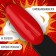 Gel nail polish "Red Boom", 3 phase, 8 ml, led/uv, color (70)