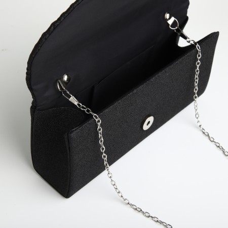 Female bag on a magnet, black color-5