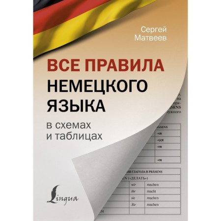 All the rules of the German language in the schemes and tables. Matveev S.A.