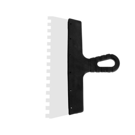 Rolling spatula, 300 mm, tooth 10 mm, stainless steel-1