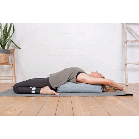 Bolster rectangular, 62x32x14 cm, gray color-2