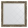 Mirror with engraving in the baguette frame, an old tree with weaving 70 mm, 83x83 cm