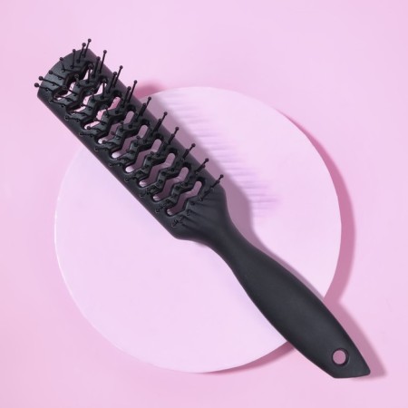 Combing, ventilated, 4 × 24 cm, black color-2