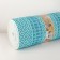 Bathroom mat "Squares", width 1.3 m, roll 15 m, blue color