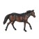 Figure Konik "Kvoterhors horse, dark cordon"