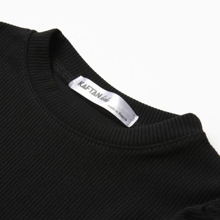 Children's jumper with kaftan wounds, p. 34 (122-128 cm), black-6