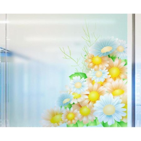 Stick plastic interior color "Chamomile" 58x60 cm