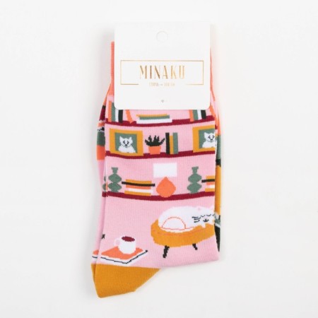 Women's socks minku "Cosiness", size 36-41 (23-27 cm)-3