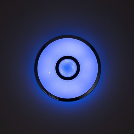 Lamp Citilux "Starlight Smart" CL703A10G 20.8x20.8x5.9 cm, 1x13W, LED, Gray color.-2