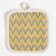 Kitchen set (2 items) of the “zigzags” shares, a grade 17x17 cm, mittens 26x16 cm, 100% p/e
