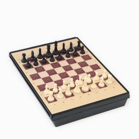 Chess is table magnetic, with a box, 24 x 18 cm-3