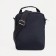 Male bag on lightning, rise, long belt, black color