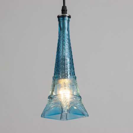 Suspendor "Eiffel" E14 40W Blue 8x8x27-127cm-2