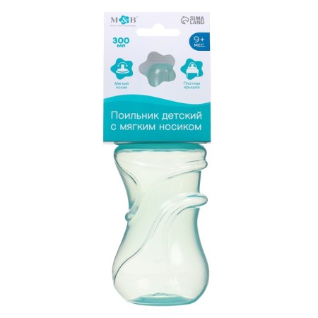 Drill - children's impotion with a soft nose, 300 ml., Mix color-7