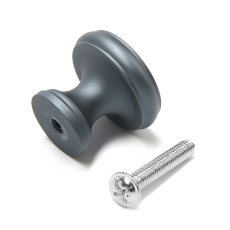 Handle button Cappio PK321, D = 24 mm, color graphite-6