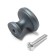 Handle button Cappio PK321, D = 24 mm, color graphite