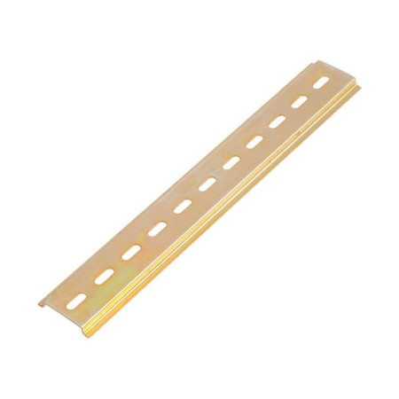 Din-rack tundra krep, l = 225, yellow zinc, in the package of 1 pc.