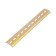 Din-rack tundra krep, l = 225, yellow zinc, in the package of 1 pc.