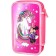 Penal frame with metallic effect, 2 sections, 125x205x40 mm, laminated cardboard, Minnie Mouse and unicorn