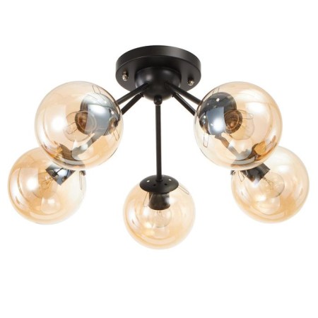 Chandelier 6591172/5 E27 40W Black 54x54x28 cm Bayerlux