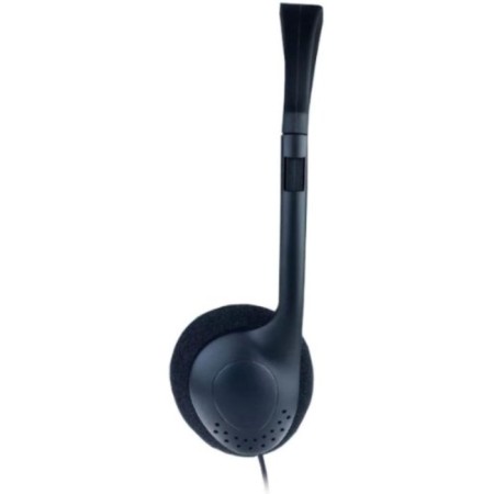 Perfeo 4Chat headphones, microphone, 105 dB, jack 3.5, 2 m, black-2