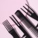 Set of combs, 8 items, black color