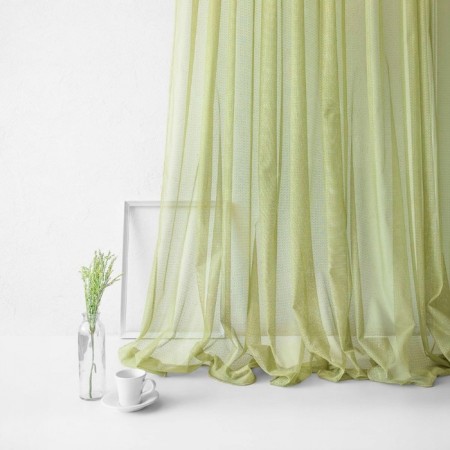 Tulle "Story", size 500x270 cm, green color-1