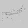 Radius power connector for the track system Technical TRA034CS-W, 19x1.6x1.8 cm, white color