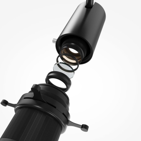 Technical TR108-3-10W4K-B, LED, 10 W, 158x44x212 mm, 340 lm, 4000K, 1304, black, black-9
