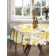 Pineapple, round, Saten, d = 150 cm on the table