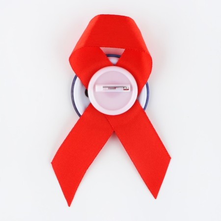 The icon with the ribbon for the graduation "graduate", book, diam. 4.5 cm-4