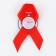The icon with the ribbon for the graduation "graduate", book, diam. 4.5 cm