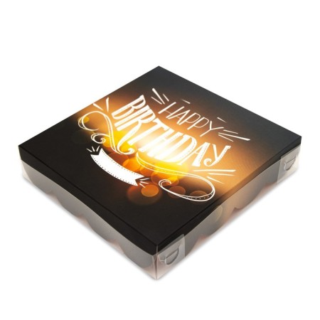 Box for cookies, "holiday", 15 x 15 x 3 cm-1
