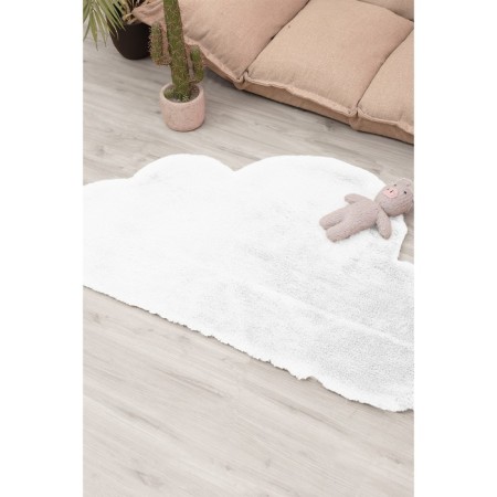 Plush mat Sofi de Marko "Cloud", size 56x93 cm, white color