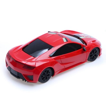 The radio -controlled "coupe" machine works on the battery, the color of the red-2