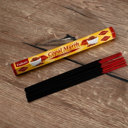 Incense "tulasi" 20 fragrances dug and Mirra-2