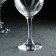 Amber glass glasses set, 6 pcs, 295 ml, gold laying