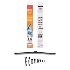 Winic cleaner brush rear frameless Airline, 360 mm (14 