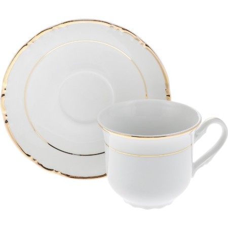 Tea Service 6/9 Constance, decor "Golden thread, gold layer", 15 items-2