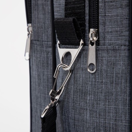 Male bag, "ZFTS", color gray color-4
