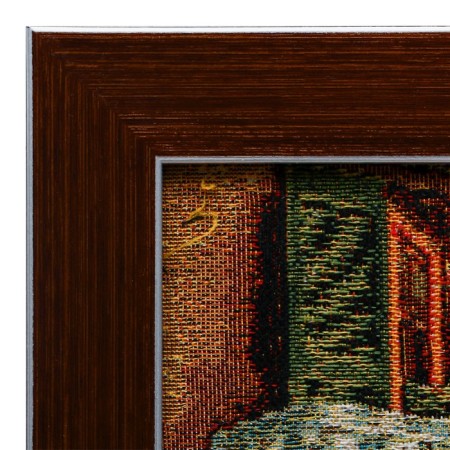 Tapestry "Restaurant on the Embankment" 66x38 cm frame mix-10
