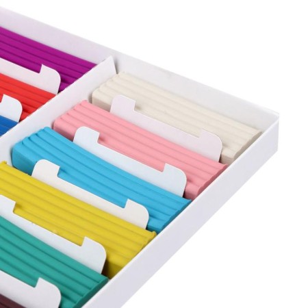 Plasticine "Flower", 12 colors, 180 g, with a stack-4
